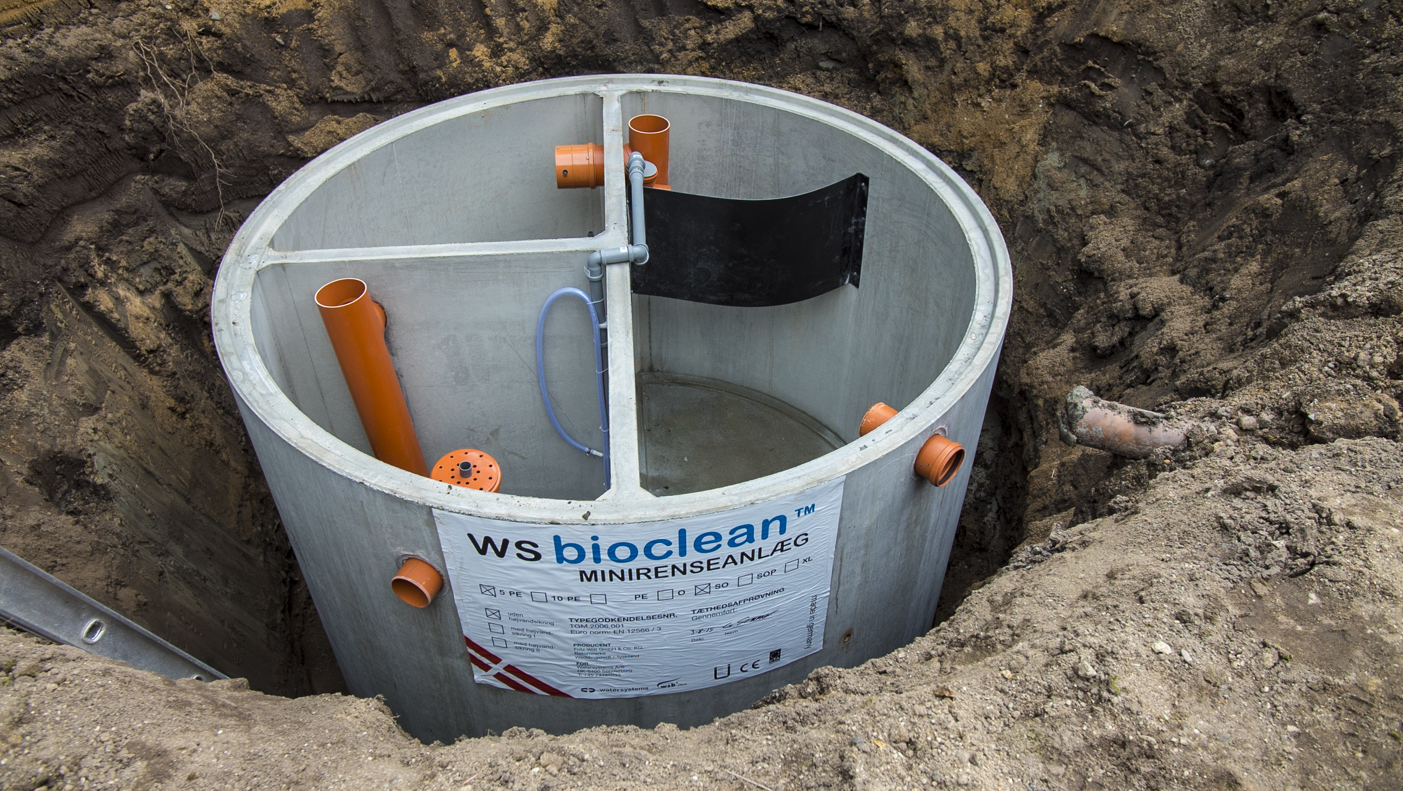 WS bioclean minirenseanlæg fra Watersystems WS bioclean minirenseanlæg fra Watersystems